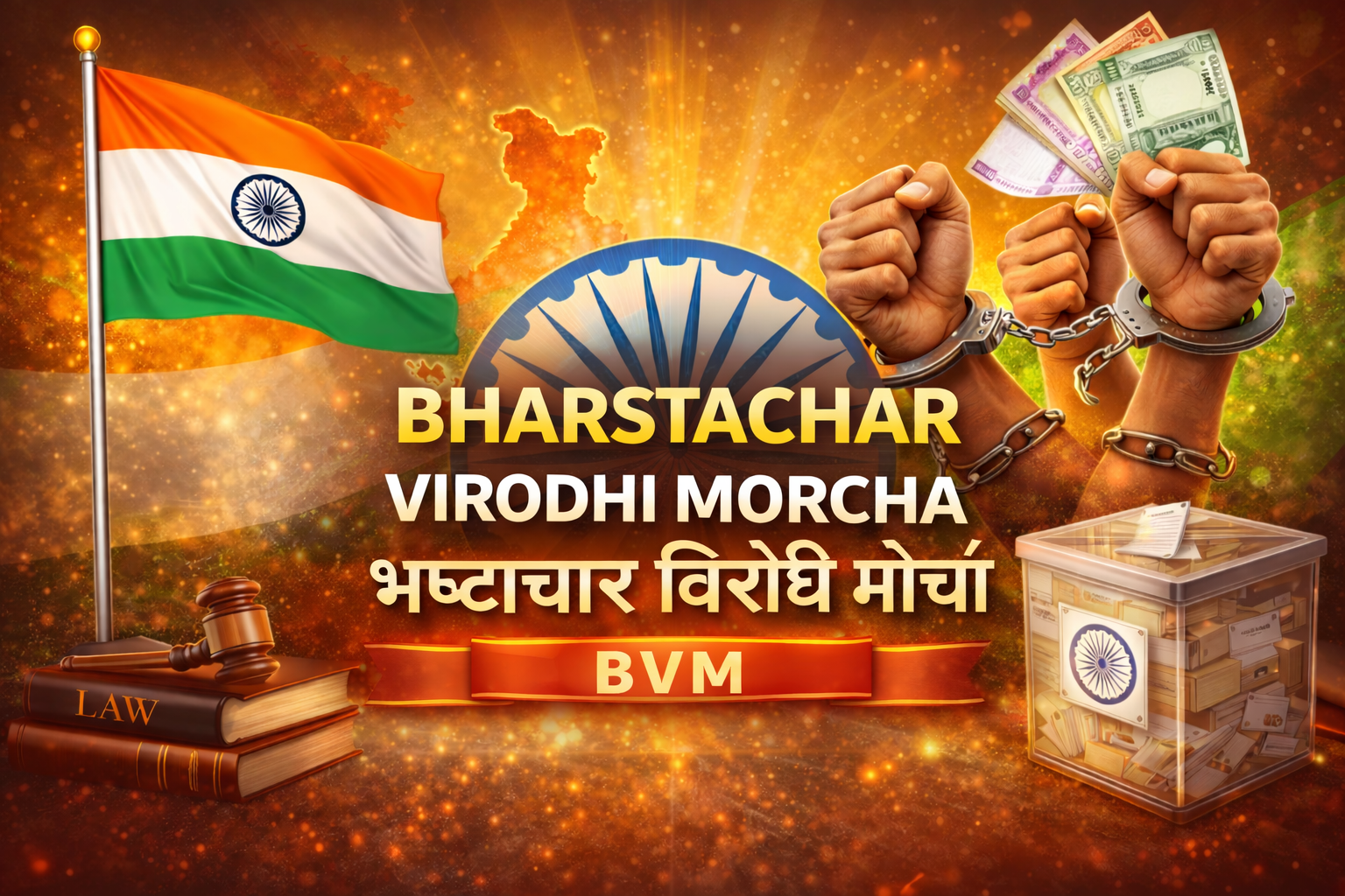 BVM Working for Corruption Free India